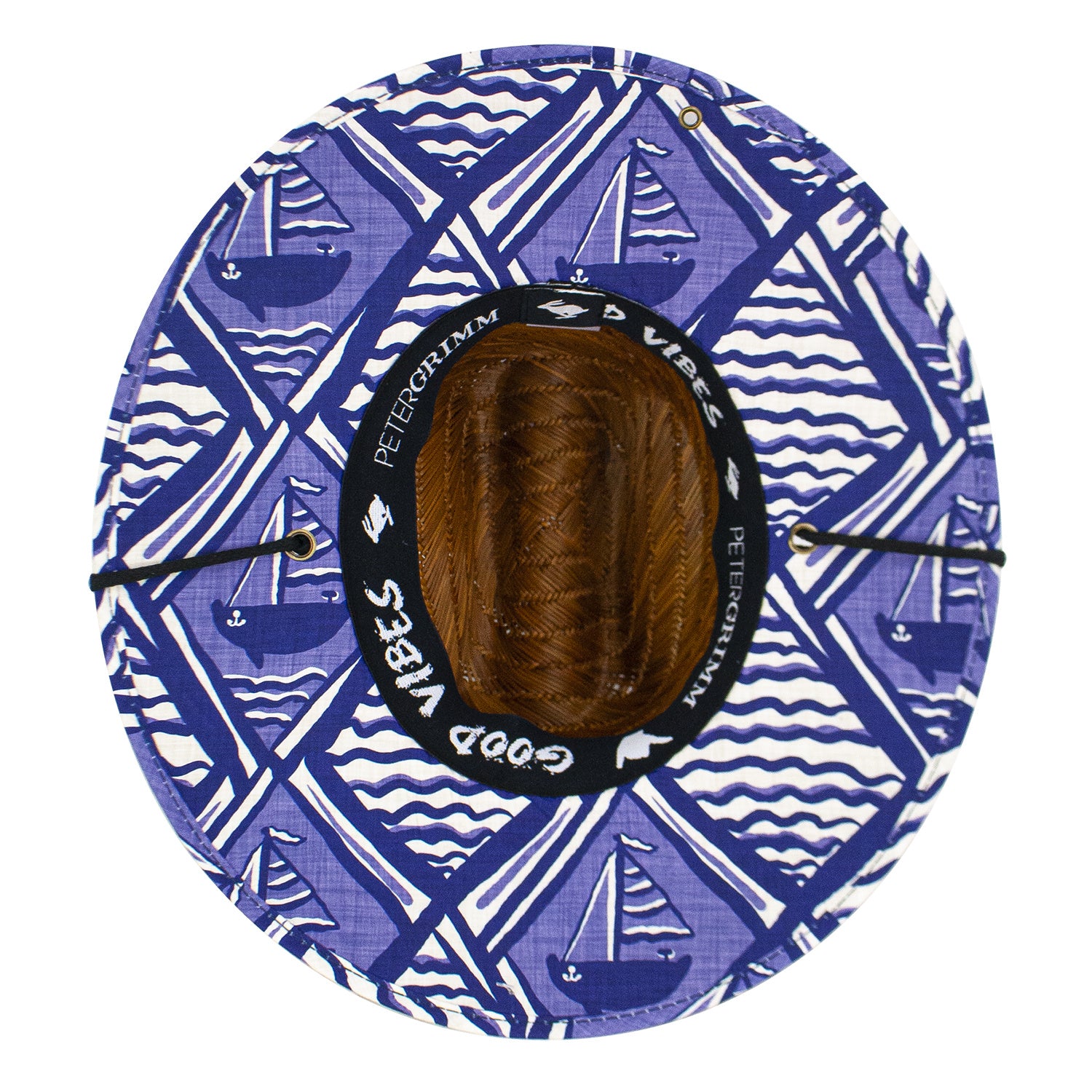 Sail Junior Straw Lifeguard Hat Doba